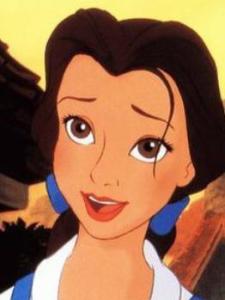 美女与野兽 动画版里的贝儿角色剧照