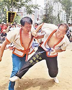 津门玩跤人
